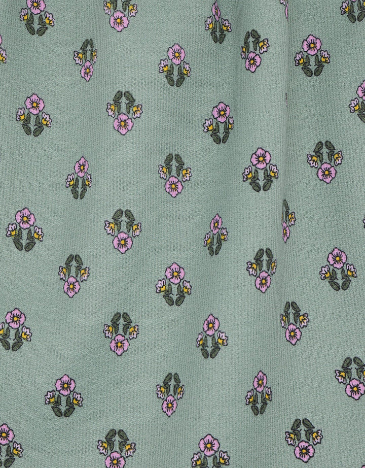 Little M Corduray Print Midi Dress Vest for Girls
