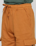 Nevada Knit Solid Cargo Boys Shorts