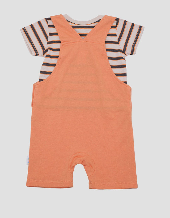 Pipiniko Tiger Print Overall Anak Laki-laki
