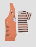 Pipiniko Tiger Print Overall Anak Laki-laki