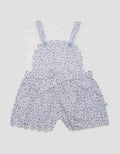 Pipiniko Flower One Set Overall Anak Perempuan