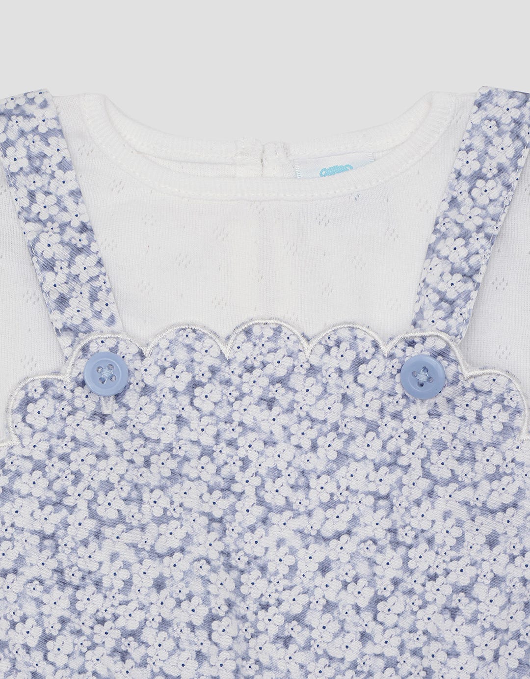 Pipiniko Flower One Set Overall Anak Perempuan