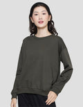 Nevada Basic Plain Look Women's Sweater