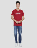 T Zone Big Size Print Theme City Liverpool Kaos Pria