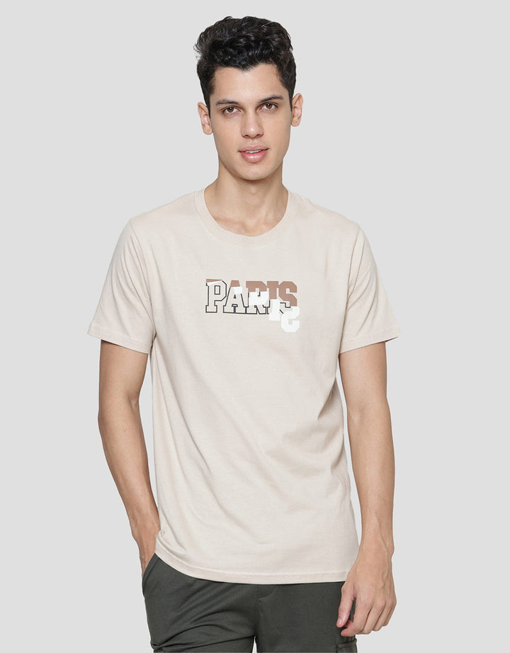 T Zone Paris City Theme Men's T-Shirt