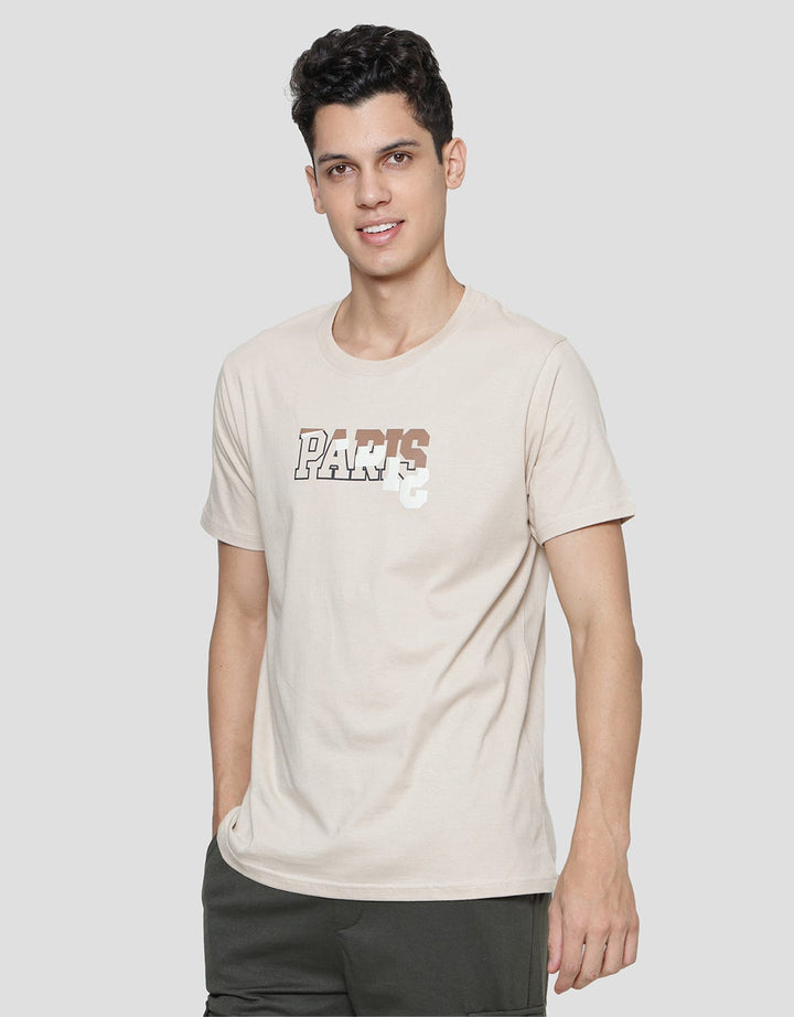 T Zone Paris City Theme Men's T-Shirt
