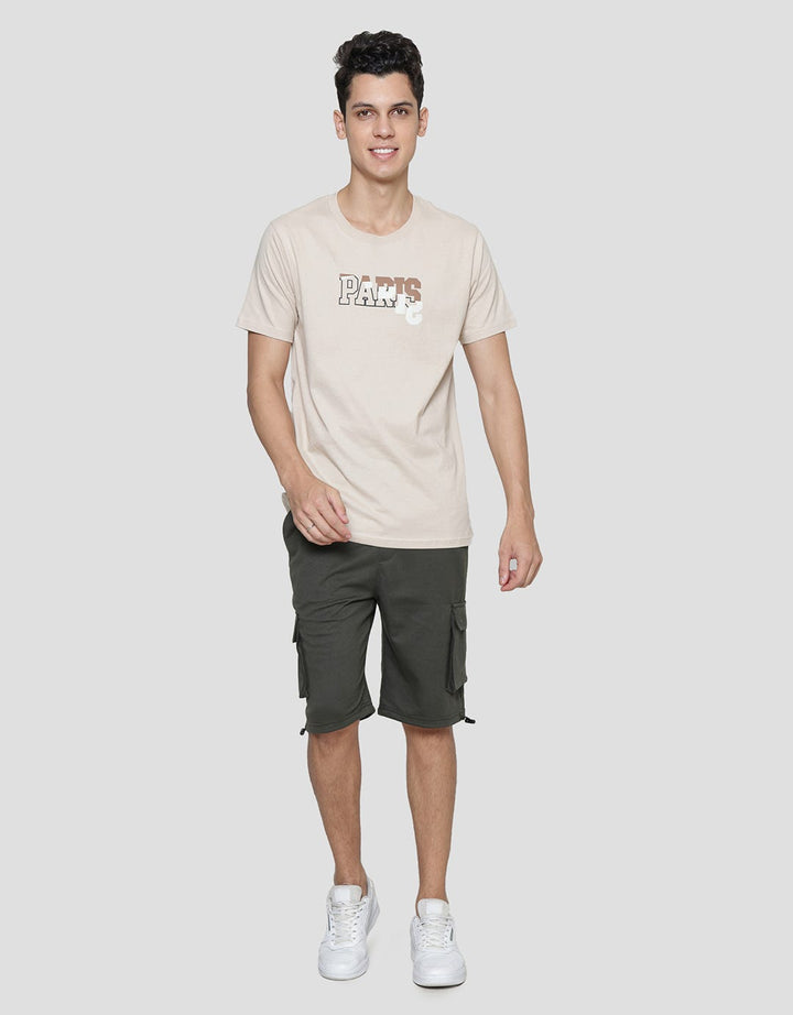 T Zone Paris City Theme Men's T-Shirt