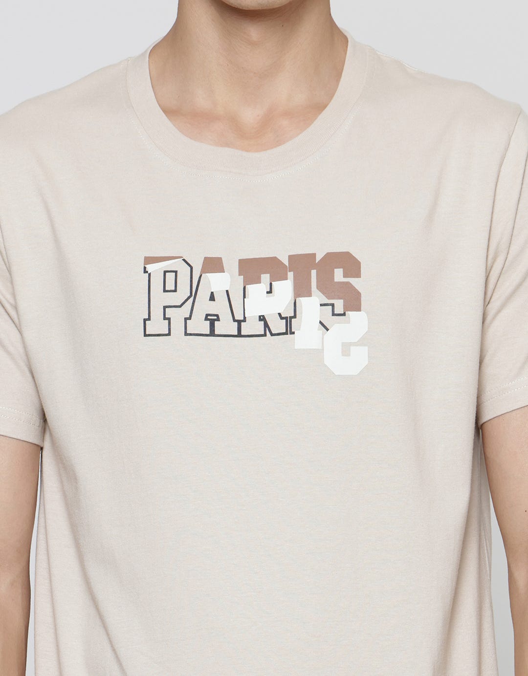 T Zone Paris City Theme Men's T-Shirt
