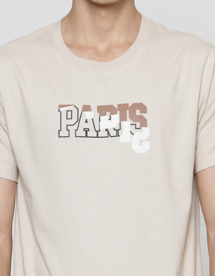 T Zone Paris City Theme Men's T-Shirt