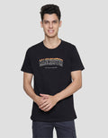 T Zone Big Size Print Theme City Manchester Kaos Lengan Pendek Pria