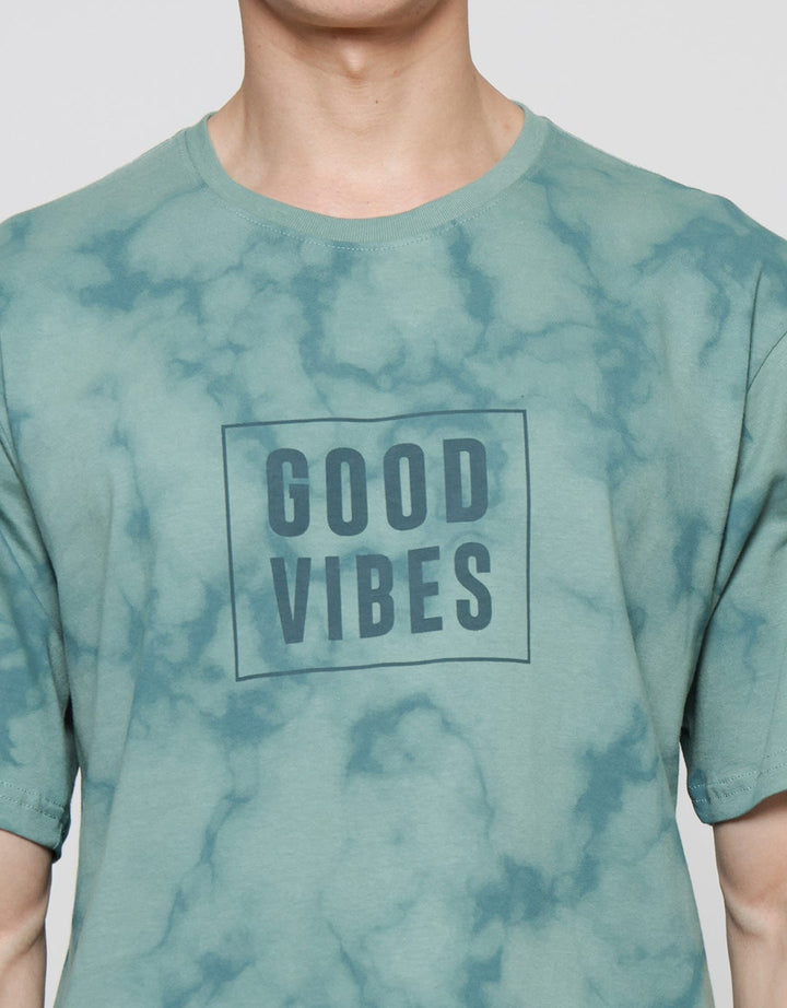 T Zone 3 Good Vibes Men's Casual T-Shirt