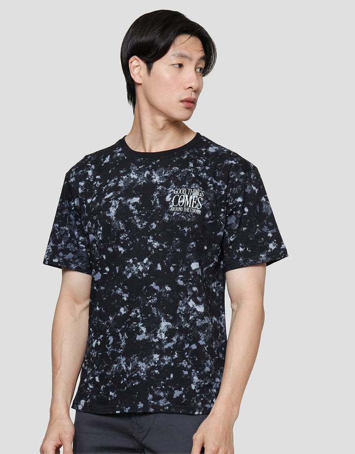 T Zone 3 Good Things Kaos Casual Pria