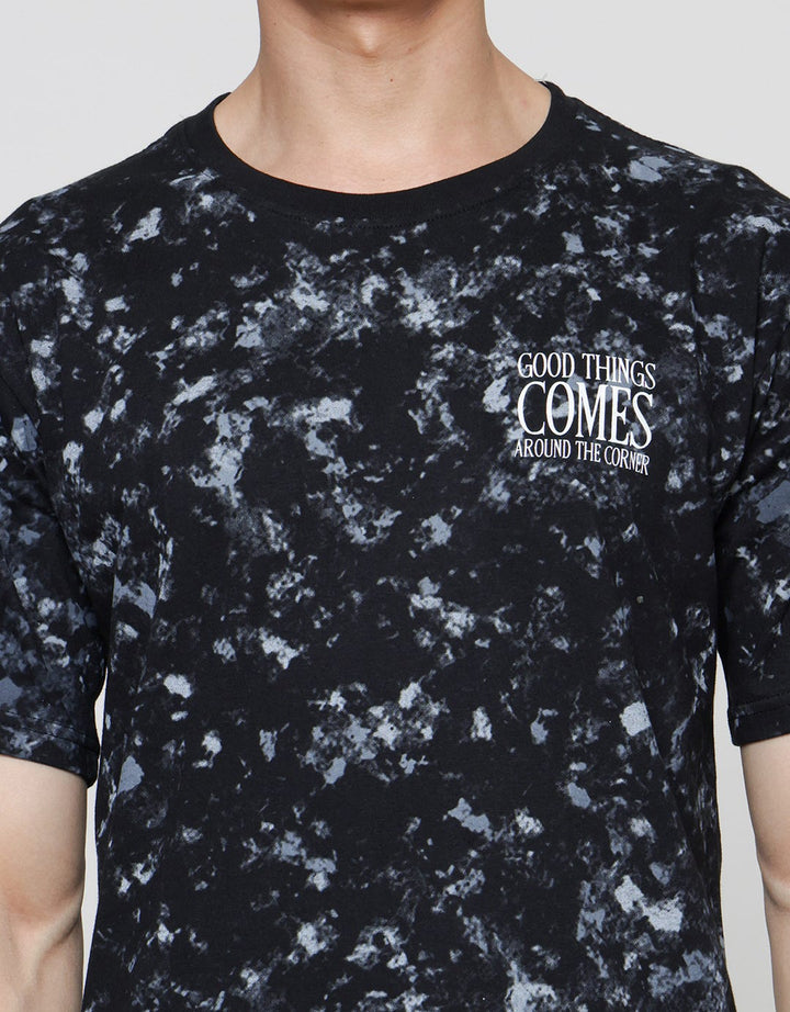 T Zone 3 Good Things Kaos Casual Pria