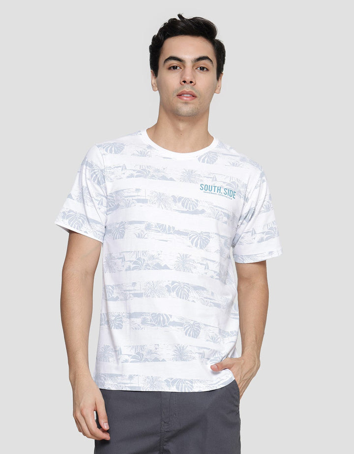 T Zone Fullprint Theme Summer - South Side Kaos Lengan Pendek Pria