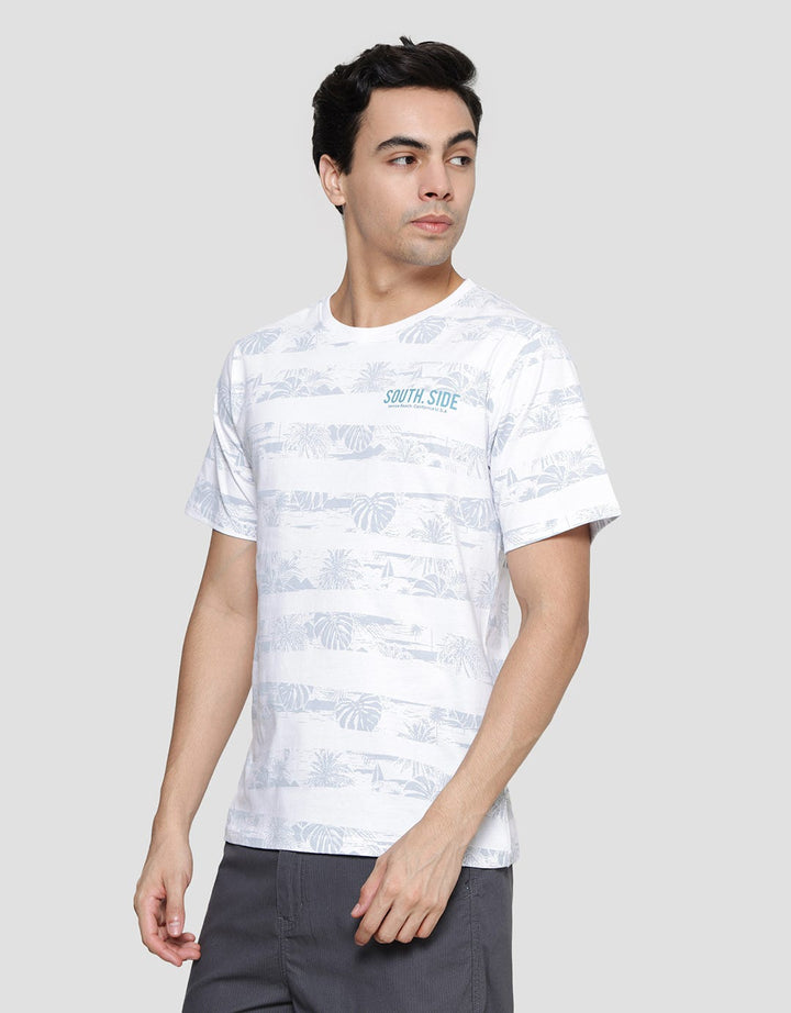 T Zone Fullprint Theme Summer - South Side Kaos Lengan Pendek Pria