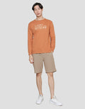 T Zone Print Optimistic Men's Long Sleeve T-Shirt