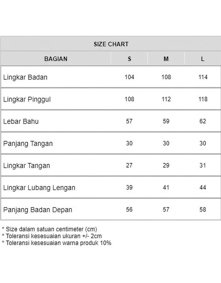 Graphis Atasan Motif Garis Wanita