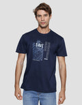 Anyday Graphic Print Kaos Lengan Pendek Pria