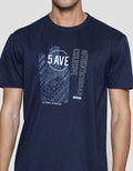 Anyday Graphic Print Kaos Lengan Pendek Pria