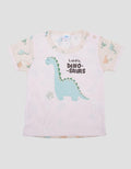 Pipiniko Little Dino Kaos Lengan Pendek Anak Laki-laki