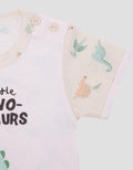 Pipiniko Little Dino Kaos Lengan Pendek Anak Laki-laki