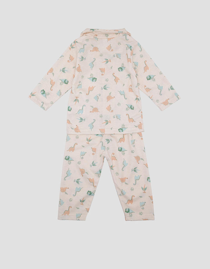 Pipiniko Dino Pakaian Tidur Set Anak Laki-laki