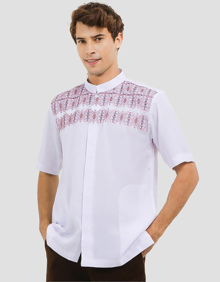 Arjuna Weda Regular Fit Geometric Koko Men