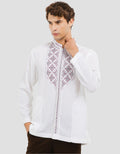 Arjuna Weda Regular Fit Embroidered Koko Men