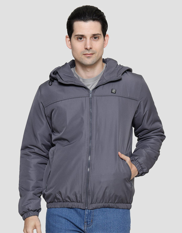 Cole Hoodie Jaket Micro Pria