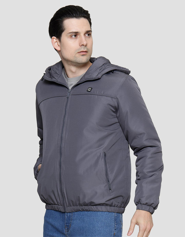 Cole Hoodie Jaket Micro Pria
