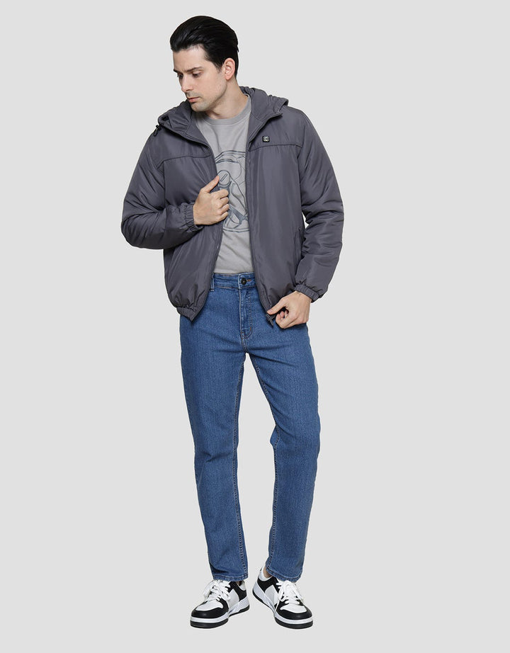 Cole Hoodie Jaket Micro Pria