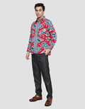Arjuna Weda Regular Fit Batik Mega Mendung Kupu Kemeja Batik Pria