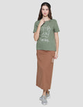Nevada I Am Busy Print Kaos Wanita