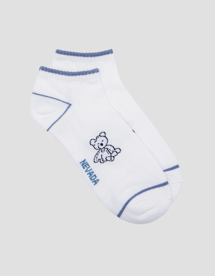 Nevada Bear Plain Women's Ankle Socks