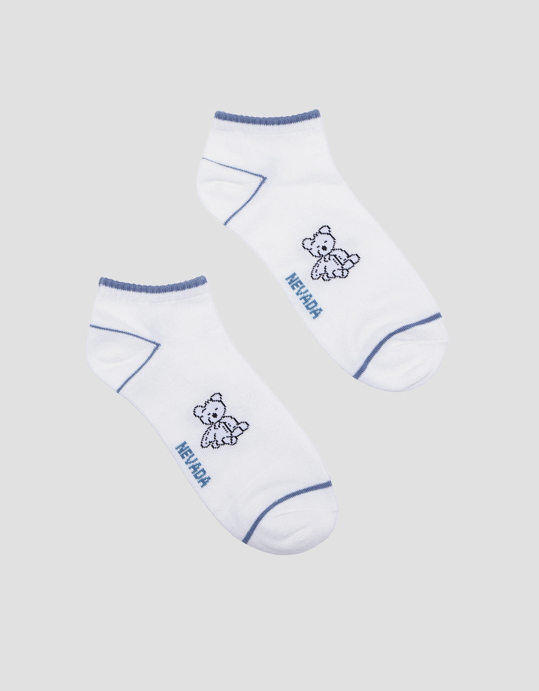 Nevada Bear Plain Women's Ankle Socks