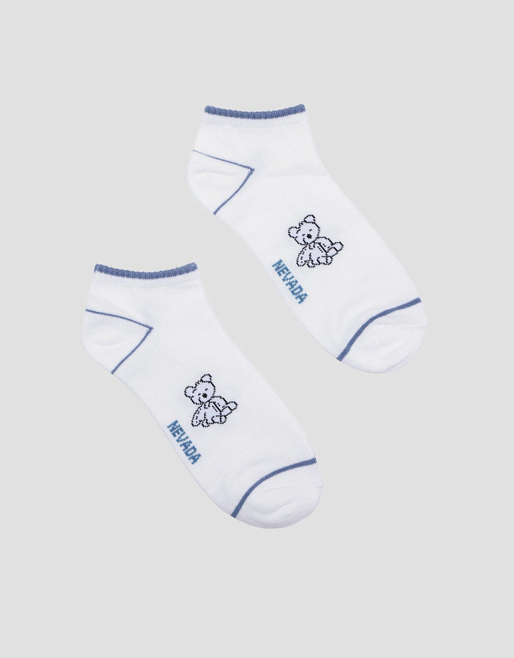 Nevada Bear Plain Women's Ankle Socks