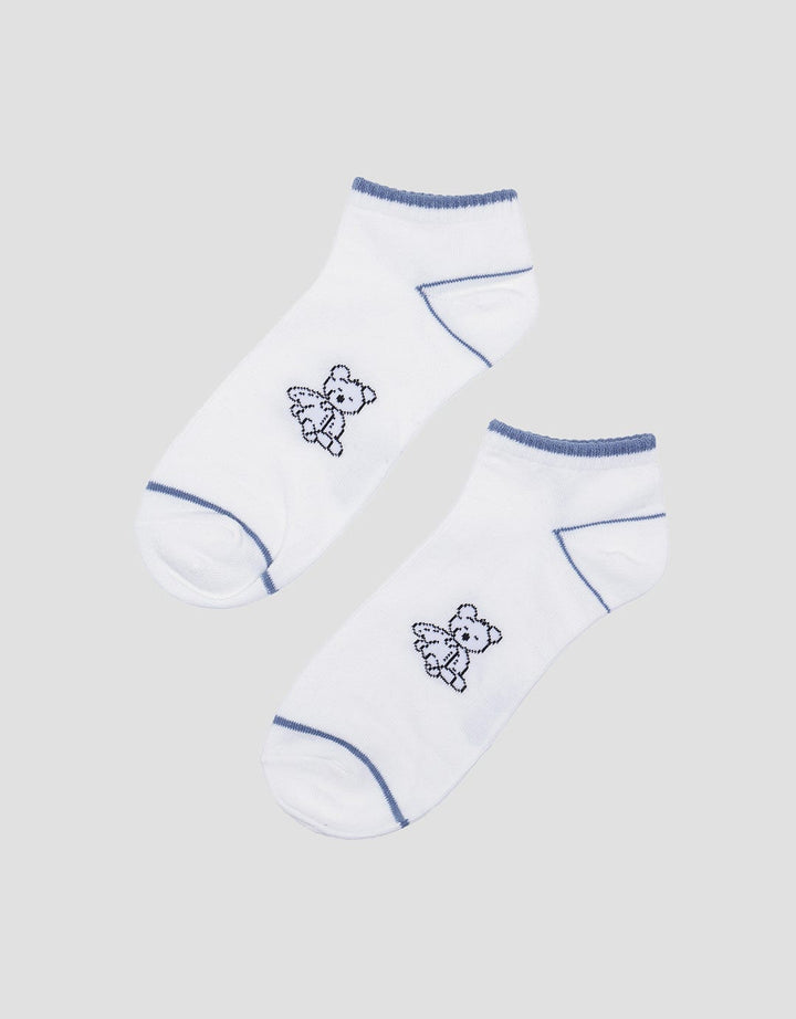 Nevada Bear Plain Women's Ankle Socks