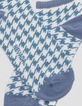 Nevada Ankle Houndstooth Kaos Kaki Wanita