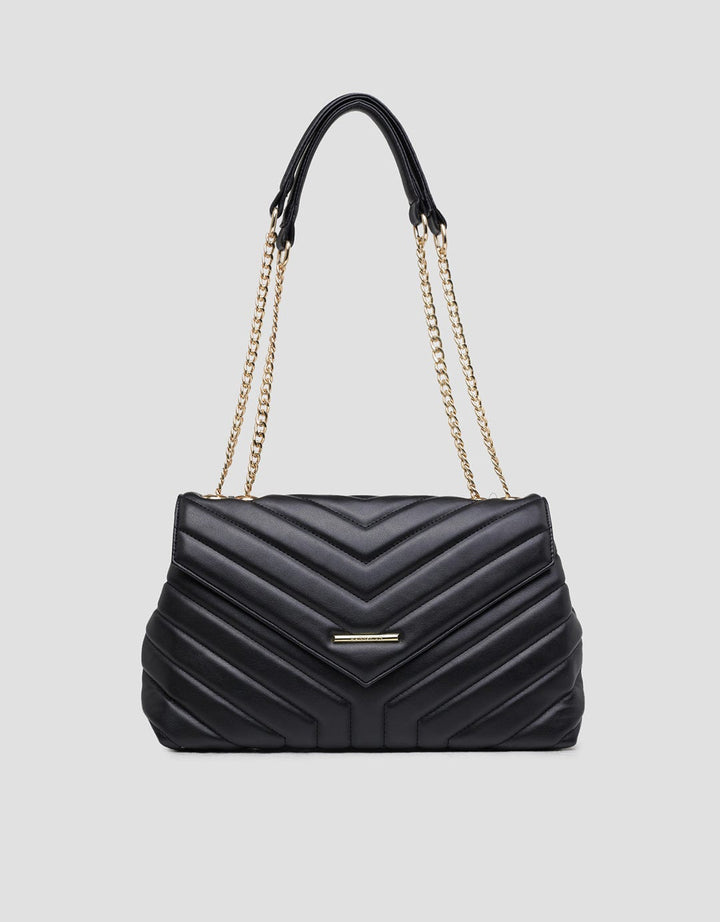 Connexion Quilted Puffyla1 Shoulder Bag Wanita