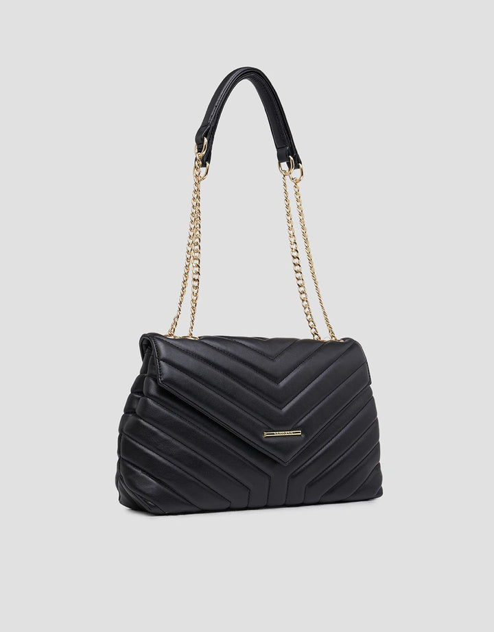 Connexion Quilted Puffyla1 Shoulder Bag Wanita