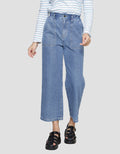 Nevada Denim Wide Leg Celana Panjang Wanita