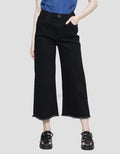 Nevada Denim Unfinish Women's Culottes Long Pants