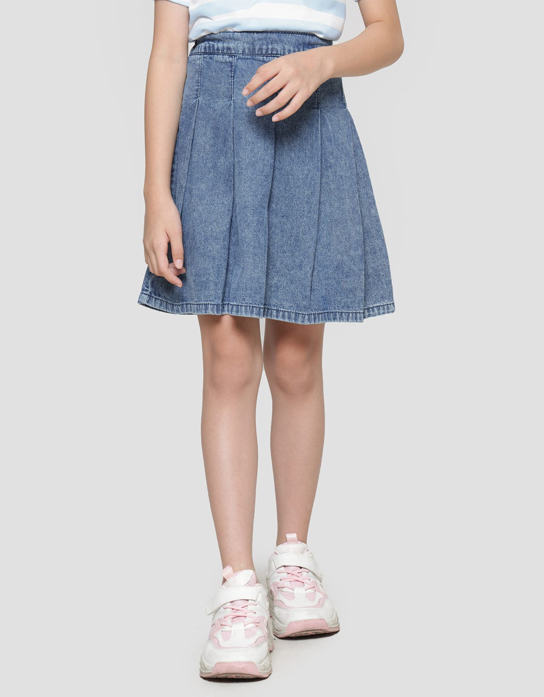 Exit Girls Mirasya Rok Midi Anak Perempuan