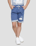 Little M Terry Dino Boys Shorts