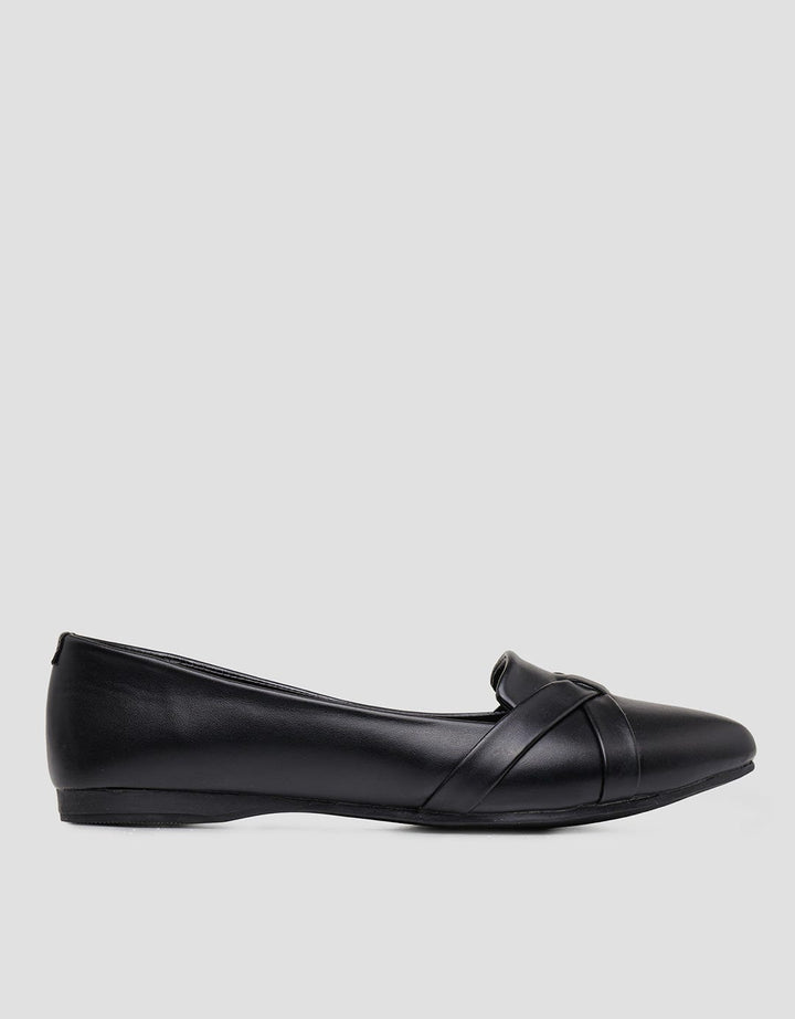 Connexion Ballerinas Pointe Sepatu Flat Wanita
