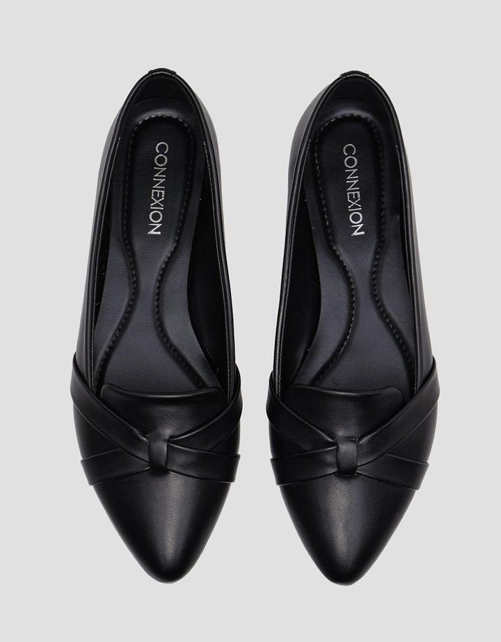 Connexion Ballerinas Pointe Sepatu Flat Wanita