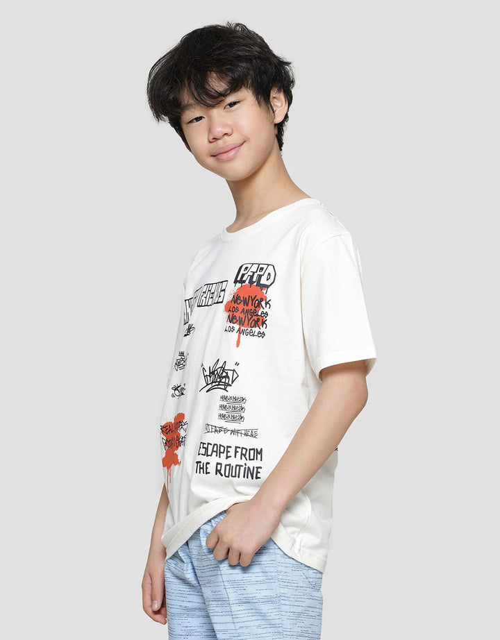 Aero Real Skate Kaos Anak Laki-laki