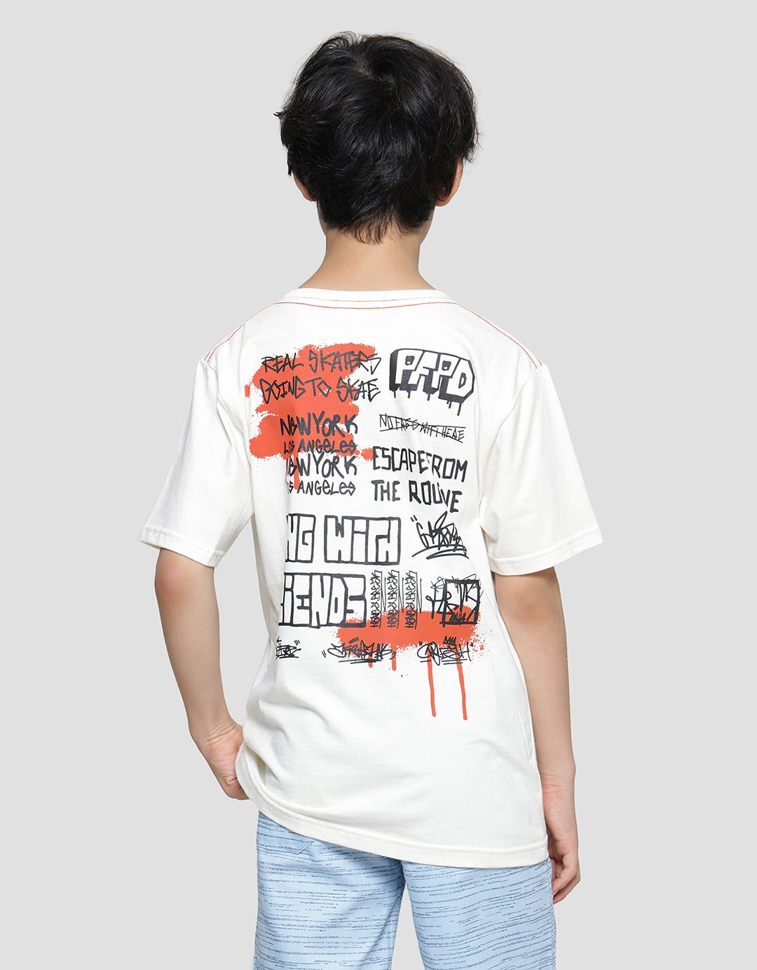 Aero Real Skate Kaos Anak Laki-laki