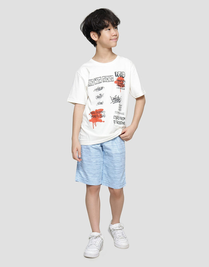 Aero Real Skate Kaos Anak Laki-laki