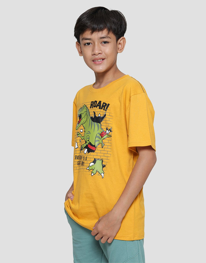Aero Dino Roar Kaos Anak Laki-laki